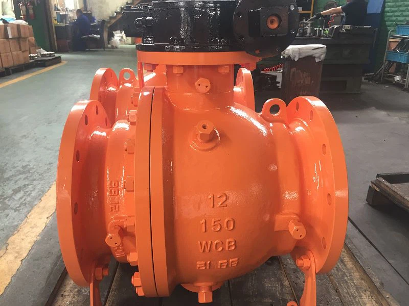 Válvula de bola de muñón API 6D